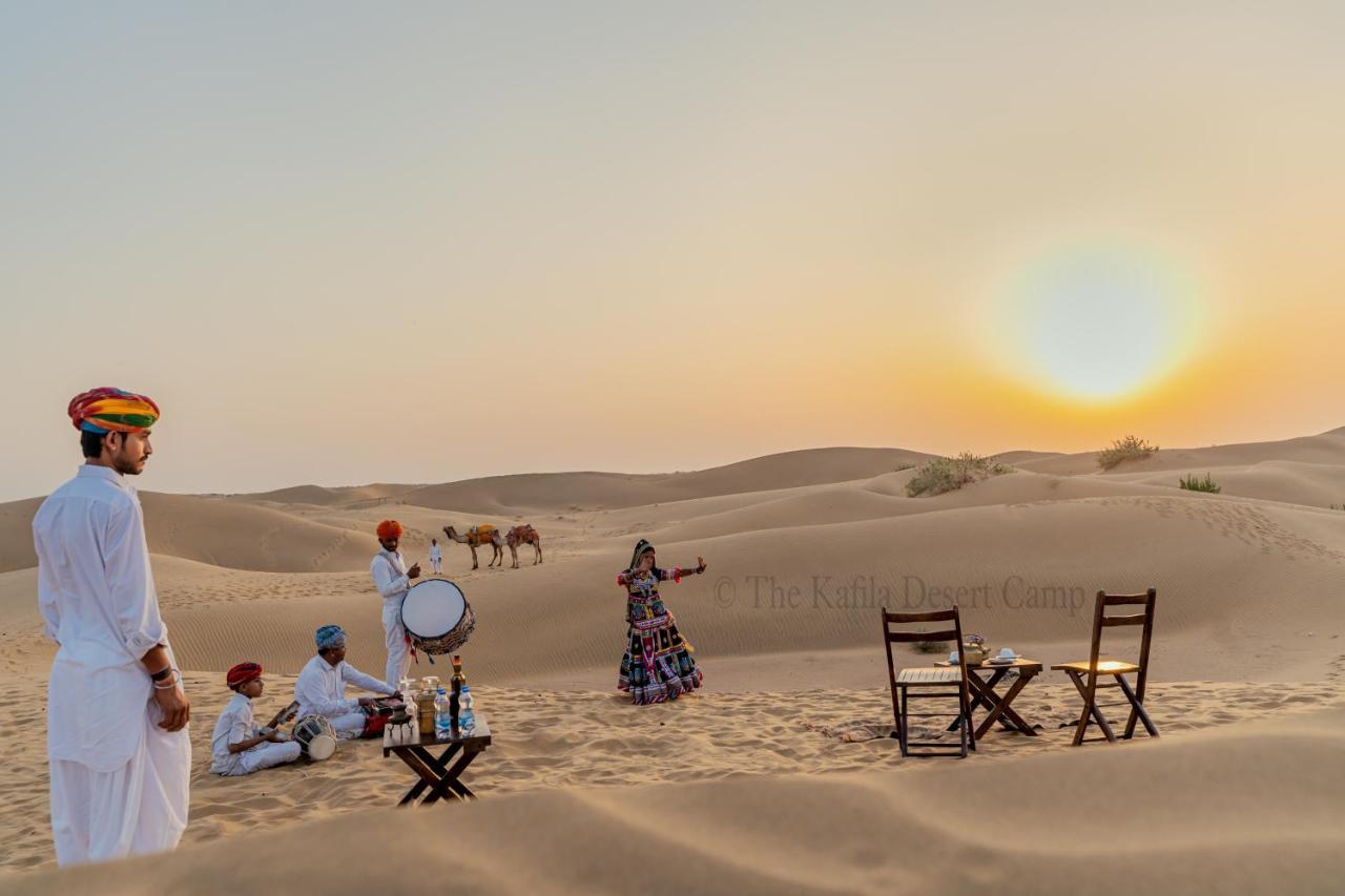 The Kafila Desert Camp Hotel Sām Buitenkant foto